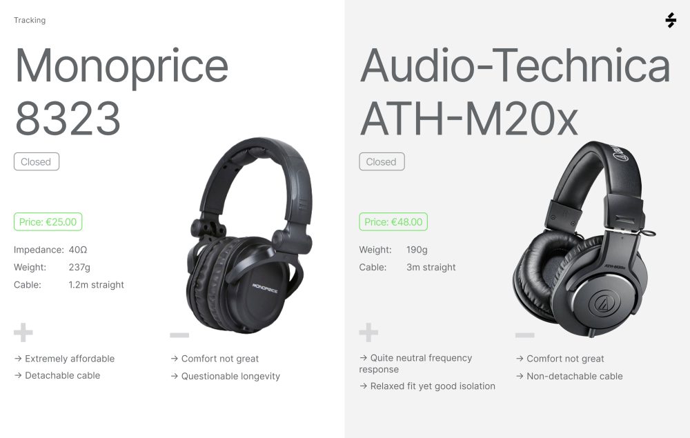 Best PRO Studio Headphones for Tracking Sonarworks Blog